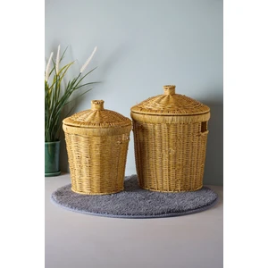 Bansko 2'li Açık Kahverengi Patates Soğan Sepeti