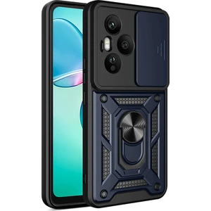 Honor 400 Pro Kılıf Magnetik Standlı Kamera Korumalı Zore Sürgülü Kapak