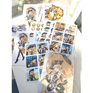 Genshin Navia Sticker Seti  (1 Paket 55 Adet Sticker)