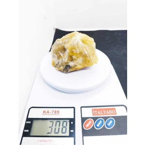 Aysima Doğaltaş Pirit Doğaltaş Zenginlik Taşı CEP BOY