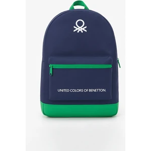 United Colors of Benetton Lacivert Unisex Sırt Çantası – Laptop ve Ana Bölmeli, 42x28x13 cm, Günlük ve Seyahat Kullanımı