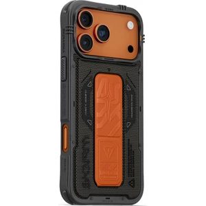 iPhone 17 Pro Max Uyumlu Kılıf Skinarma M-Safe Şarj Özellikli Airbag Standlı Phantom Kapak Yeşil