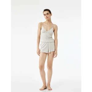 Rahat Kalıp Şort Pijama Altı