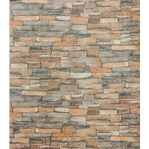 70X77 cm Kendinden Yapışkanlı Doğal Taş Desenli 3b Duvar Kaplama