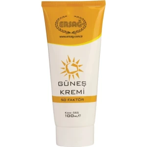 SPF 50 Güneş Kremi - Tüm Cilt Tipleri İçin Jojoba ve Susam Yağı ile Zenginleştirilmiştir, 100 ml