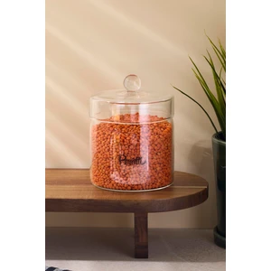 Gaby 500 ml Borosilikat Cam Kavanoz 10X10 cm