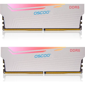White Radiantx R500 RGB 32GB (2X16) 6000MHZ CL46 DDR5 Ram