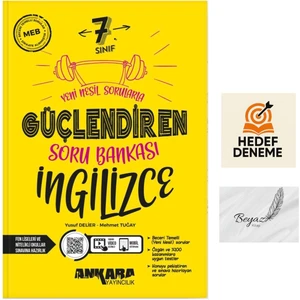 Ankara 7.sınıf Güçlendiren Ingilizce Soru Bankası Hedef Deneme