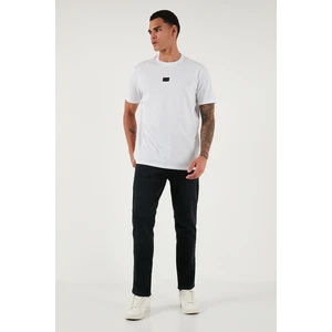 Streç Pamuklu Comfort Fit Yüksek Bel Boru Paça Jeans Erkek Kot Pantolon 4412C14TEXAS