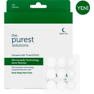 Microneedle Teknolojili Akne Patch, Akne Karşıtı Yama, Mikroiğneli Bant, 9 Adet