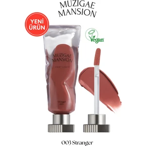 Gül Özlü, Kadife Bitiş Sunan, Nemlendirici ve Kalıcı Tint MUZIGAE MANSION Objet Liquid 003 Stranger