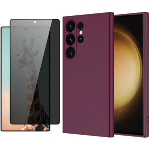 Samsung Galaxy S25 Ultra Uyumlu Kılıf Vendas Mara Lansman Kapak + Hayalet Cam Ekran Koruyucu