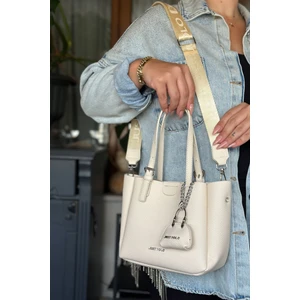 Yeni Sezon Orijinal Just Polo Günlük Kullanıma Uygun 4 Bölmeli Geniş Askılı Kadın Omuz Çantası