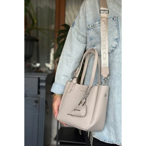 Yeni Sezon Orijinal Just Polo Günlük Kullanıma Uygun 4 Bölmeli Geniş Askılı Kadın Omuz Çantası