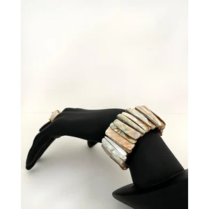 Marisel - Sedef Doğal Taş Bileklik - Her Bileğe Uyumlu