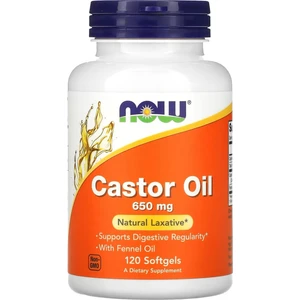 Castor Oil 650 Mg 120 Softgels