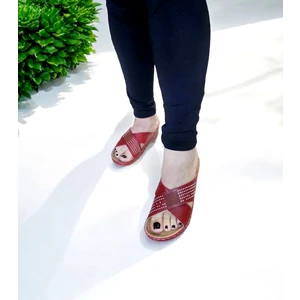 Gökçe Kundura 11259 Kadın Terlik Silikon Topuk Dikeni Terliği