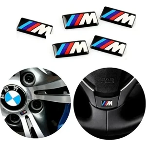 Bmw M Logo Jant Direksiyon Sticker (10 Adet)