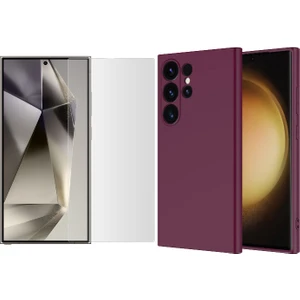 Samsung Galaxy S24 Ultra Uyumlu Kılıf Vendas Mara Lansman Kapak + Nano Ekran Koruyucu