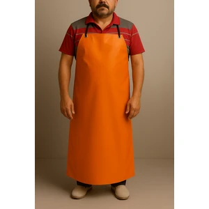 Pvc Su Geçirmez Dayanıklı Iş Önlüğü | Kasap, Balıkçı, Mermerci, Bulaşıkçı ve Sanayi Için Ayarlanabilir Kuşgözlü Kolay Temizlenir