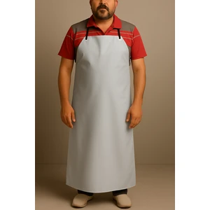 Pvc Su Geçirmez Dayanıklı Iş Önlüğü | Kasap, Balıkçı, Mermerci, Bulaşıkçı ve Sanayi Için Ayarlanabilir Kuşgözlü Kolay Temizlenir