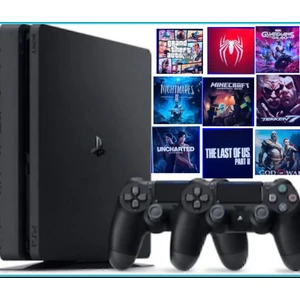 Playstation 4 Silim Kasa 1 Tb 2 Oyun Kolu Kırık Versiyon (12. 02) Ithalatçı Garantili