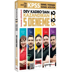 2026 Kpss Tüm Adaylar Için Tamamı Çözümlü Dev Kadrodan Kazandıran 5 Deneme