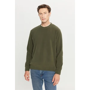 Standart Fit Normal Kesim Bisiklet Yaka Polar