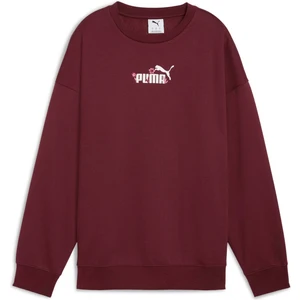 ESS NATURE 2.0  Oversized Bordo Kadın Sweatshirt