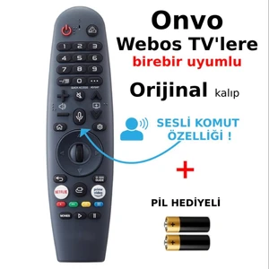 Onvo Webos Tv Sesli Komut Sihirli Kumanda