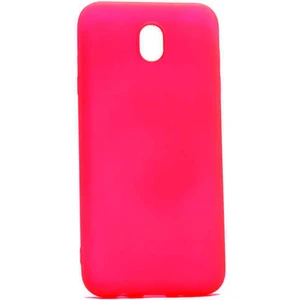 noktaks - Samsung Galaxy J5 Pro - Kılıf Mat Soft Premier Silikon Kapak - Lacivert - T1657