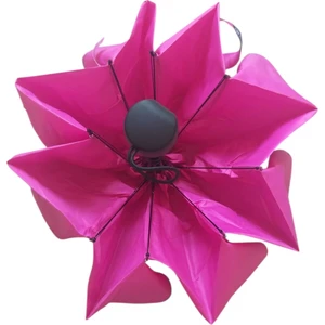 Rüzgara Dayanıklı Pembe Bayan Şemsiyesi 8 Tel Manue