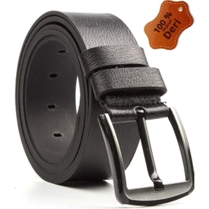Büyük Beden Erkek 100% Hakiki Deri Kot Kemer