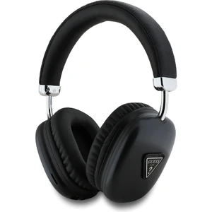 Orjinal Lisanslı Pu Metal Üçgen Logolu Kulak Üstü Bluetooth Kulaklık Luxury Dizayn Siyah