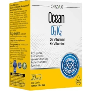 D3K2 Vitamin Damla 20 ml (Glutensiz)