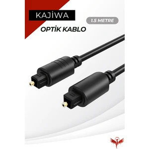 1.5 Metre Fiber Optik Ses Kablosu Premium Digital Optic Toslink 1.5mt