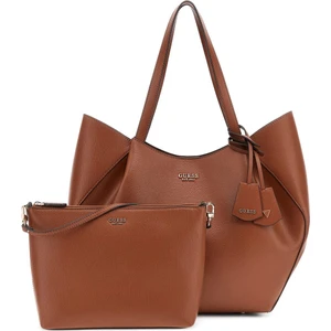 Kadın Iç Çantalı Tote Çanta Seti - Taba