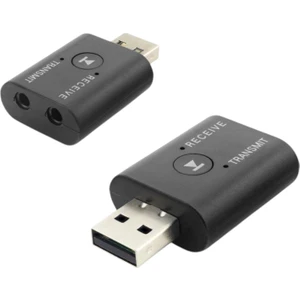 Wifi Adaptör + Bluetooth 2 In1 USB Kablosuz Adaptör Verici ve Alıcı Siyah HD9006