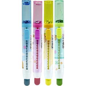 Capybara High Sürgülü Silgi Simli (ER-4578) 4 Adet