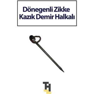 Trend Hause Dönegenli Zikke Kazık Demir Halkalı