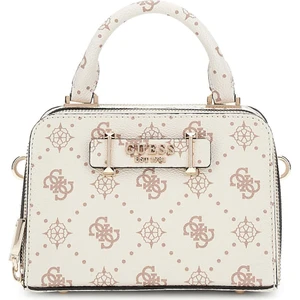 Kadın Çift Bölmeli Monogram Desenli Mini Bowling Çanta - Mix