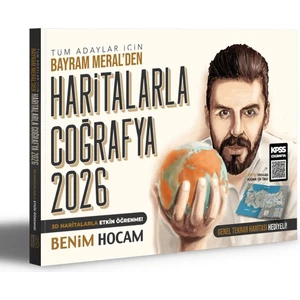 Benim Hocam Yayınları 2026 Tüm Adaylar Için Haritalarla Coğrafya
