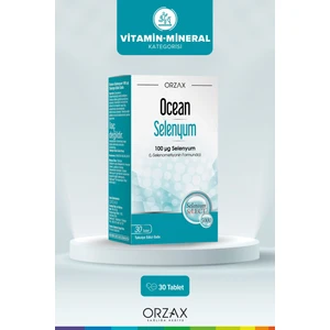 Orzax Selenyum 100MCG 30 Tablet