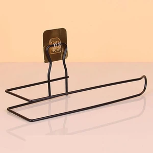 N&m Store® Kendiliğinden Yapışkanlı Krom Paslanmaz Metal Havlu Kağıtlık Aparatı