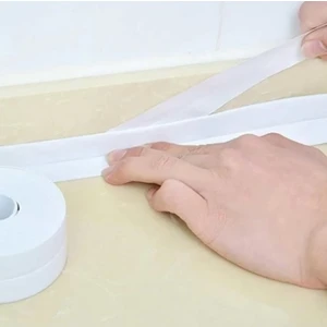 3.35M Banyo Küvet Mutfak Lavabo Beyaz Su Sızdırmaz Bant Su Geçirmez Kenar Bandı Sızdırmazlık Tamir