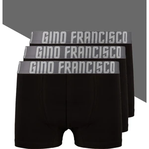 Gri Erkek Boxer Premium Kutulu 3'lü