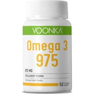 Omega 3 975 Takviye Edici Gıda 52 Yumuşak Kapsül