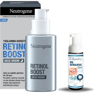 Retinol Boost Gece Kremi 50 ml + Hediye Diş Beyazlatıcı Köpük