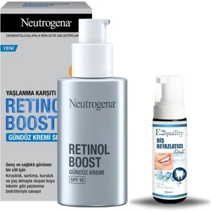 Retinol Boost Gündüz Kremi Spf 15 50 ml + Hediye Diş Beyazlatıcı Köpük
