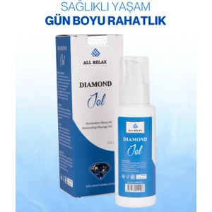 All Relax Diamond Nemlendirici Soğutucu ve Isıtıcı Masaj Jeli